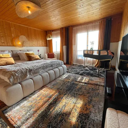 Grand Avec Piscine Exterieure Chalet