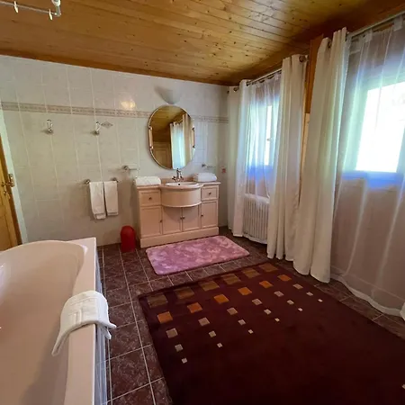 Grand Avec Piscine Exterieure Chalet Ollon